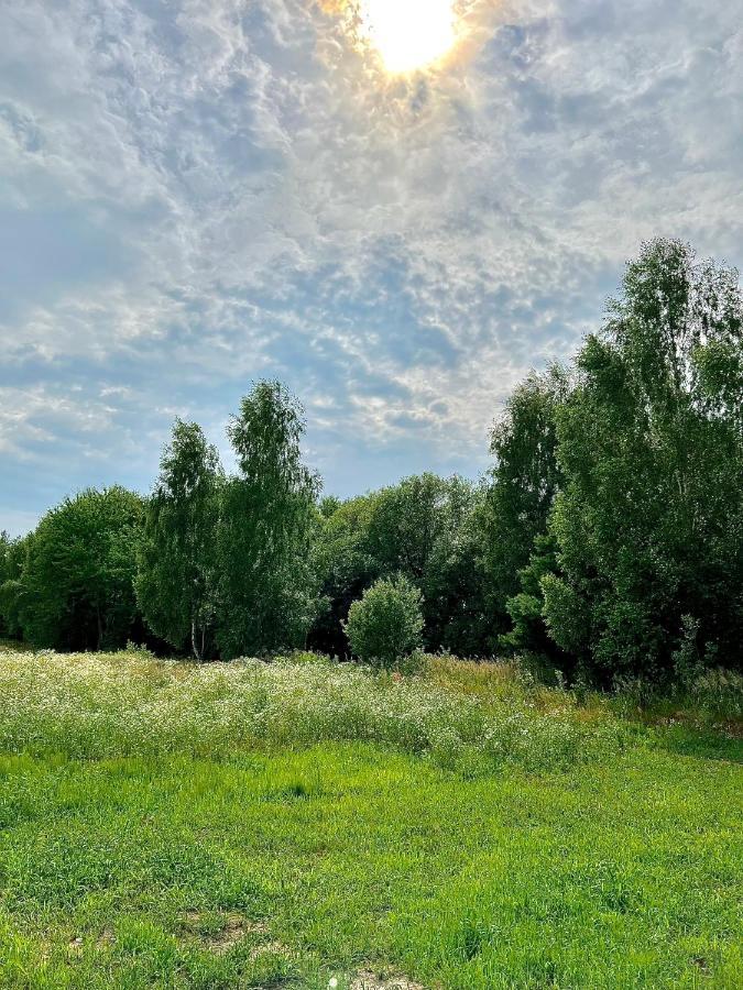 DOMEK LETNISKOWY POD BRZOZAMI na Roztoczu wśród lasów Adamow  Zewnętrze zdjęcie